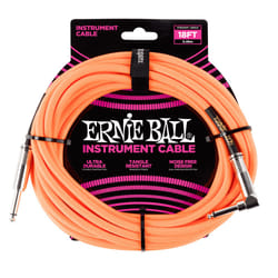 Ernie Ball P06084 câble audio 5,49 m 6,35 mm Orange