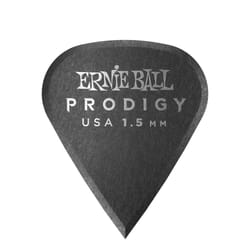 Ernie Ball P09335 médiator 6 pièce(s) Delrin Noir