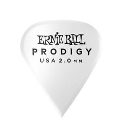 Ernie Ball P09341 médiator 6 pièce(s) Delrin Blanc