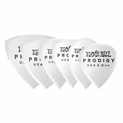 Ernie Ball P09343, Delrin, Blanc, Image, Standard, 6 pièce(s)