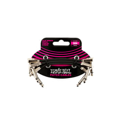 Ernie Ball P06220 câble audio 7,62 m 6,35 mm Noir