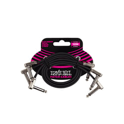 Ernie Ball P06222 câble audio 0,3 m 6,35 mm Noir