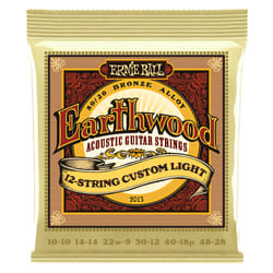 Ernie Ball P02013 Acoustique 12 pièce(s) Acier bronzé Guitare