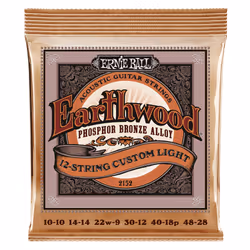 Ernie Ball P02152, Guitare, Acier bronzé, Acoustique, 12 pièce(s)