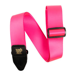 Ernie Ball P05321 Guitare Rose, Noir, Rouge Polyester, Cuir
