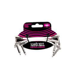 Ernie Ball P06384 câble audio 0,08 m 6,35 mm Blanc