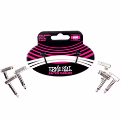 Ernie Ball P06385, 6,35 mm, Mâle, 6,35 mm, Mâle, 0,15 m, Blanc