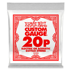Ernie Ball P01020 corde d'instrument de musique Acoustique/Électrique 6 pièce(s) Guitare