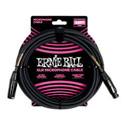 Ernie Ball P06388 câble audio 6,1 m XLR Noir