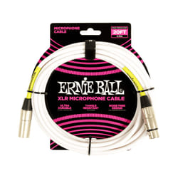 Ernie Ball P06389 câble audio 6,1 m XLR Blanc