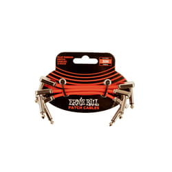 Ernie Ball P06401 câble audio 0,08 m 6,35 mm Rouge