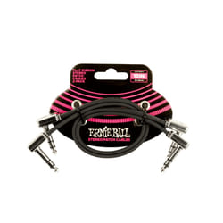 Ernie Ball P06405 câble audio 0,3 m 6,35 mm Noir