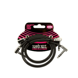 Ernie Ball P06406 câble audio 0,6 m 6,35 mm Noir