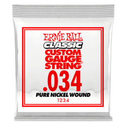 Ernie Ball P01234 corde d'instrument de musique Electrique 6 pièce(s) Acier Guitare