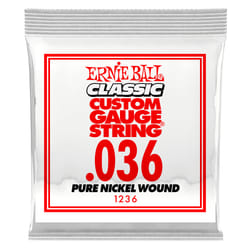 Ernie Ball P01236 corde d'instrument de musique Electrique 6 pièce(s) Acier Guitare