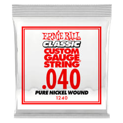 Ernie Ball P01240 corde d'instrument de musique Electrique 6 pièce(s) Acier Guitare