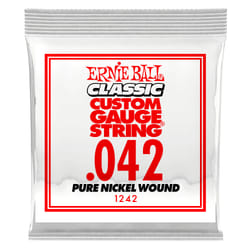 Ernie Ball P01242 corde d'instrument de musique Electrique 6 pièce(s) Acier Guitare