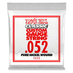 Ernie Ball P01252 corde d'instrument de musique Electrique 6 pièce(s) Acier Guitare