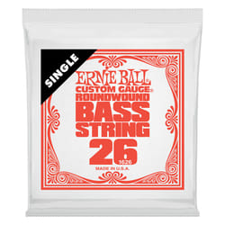 Ernie Ball P01626 corde d'instrument de musique Basse 1 pièce(s) Acier Guitare