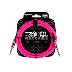 Ernie Ball Câble Instrument Flex Droit/Droit 3m - Rose