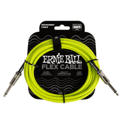 Ernie Ball Câble Instrument Flex Droit/Droit 3m - Vert