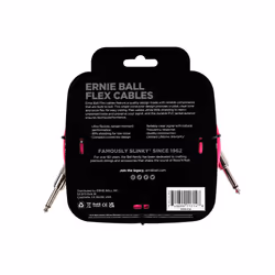 Ernie Ball Câble Instrument Flex Droit/Droit 6m - Rose