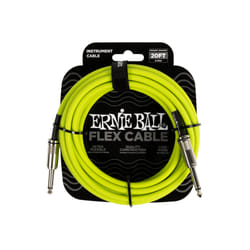 Ernie Ball Câble Instrument Flex Droit/Droit 6m - Vert