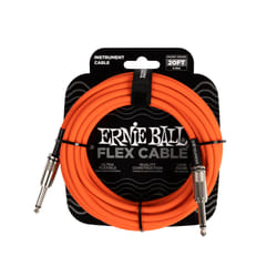 Ernie Ball Câble Instrument Flex Droit/Droit 6m - Orange