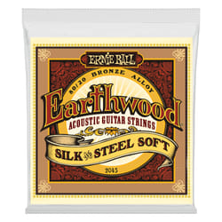 Ernie Ball Earthwood Silk and Steel Acoustique 6 pièce(s) Acier bronzé Guitare