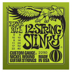 Ernie Ball P02230 Electrique 12 pièce(s) Acier Guitare