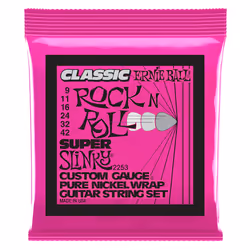 Ernie Ball Super Slinky Rock'N'Roll, Guitare, Acier, Electrique, 6 pièce(s)