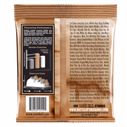 Ernie Ball Everlast Acoustique 6 pièce(s) Acier bronzé Guitare
