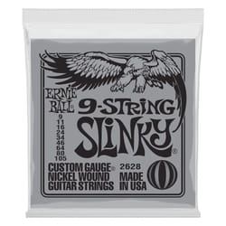 Ernie Ball P02628 corde d'instrument de musique Electrique 9 pièce(s) Guitare