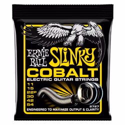 Ernie Ball Beefy Slinky Cobalt, Guitare, Acier, Electrique, 6 pièce(s)