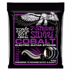 Ernie Ball Slinky Cobalt, Guitare, Acier, Electrique, 7 pièce(s)