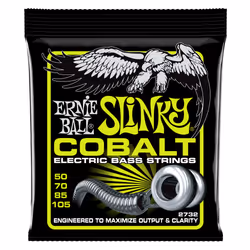 Ernie Ball Regular Slinky Cobalt, Guitare, Acier, Basse, 4 pièce(s)