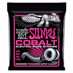 Ernie Ball Super Slinky Cobalt, Guitare, Acier, Basse, 4 pièce(s)