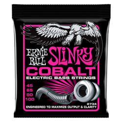 Ernie Ball Super Slinky Cobalt Basse 4 pièce(s) Acier Guitare