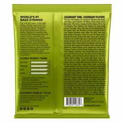 Ernie Ball Regular Slinky Basse 4 pièce(s) Acier Guitare