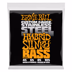 Ernie Ball Hybrid Slinky, Guitare, Acier, Basse, 4 pièce(s)