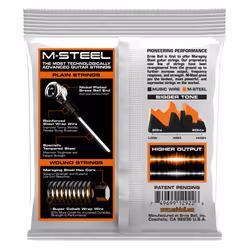 Ernie Ball Hybrid Slinky M-steel Electrique 6 pièce(s) Acier Guitare