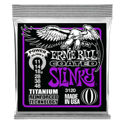 Ernie Ball Power Slinky Electrique 6 pièce(s) Acier Guitare