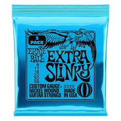 Ernie Ball P03225 Electrique 6 pièce(s) Nickel Guitare