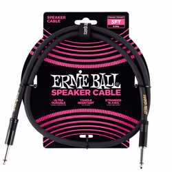 Ernie Ball P06071, 6,35 mm, Mâle, 6,35 mm, Mâle, 0,91 m, Noir