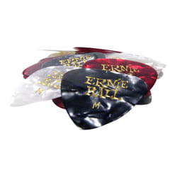 Ernie Ball P09166 médiator 24 pièce(s) Cellulose Couleurs assorties