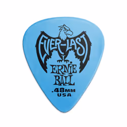 Ernie Ball P09181, Delrin, Noir, Bleu, Image, Standard, Blister, 12 pièce(s)