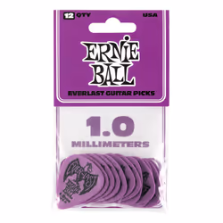 Ernie Ball P09193 médiator 12 pièce(s) Delrin Violet
