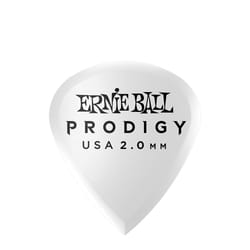 Ernie Ball P09203 médiator 6 pièce(s) Duralin Blanc