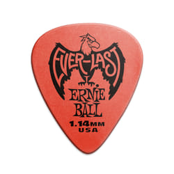 Ernie Ball P09194 médiator 12 pièce(s) Delrin Rouge