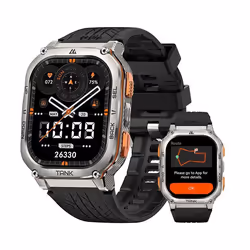 KOSPET M3 Ultra Montre Connectée homme Montre Sport GPS 40+ jours 50m Etanche Tracker dActivit Répondre/appeler Sommeil -Arge ...